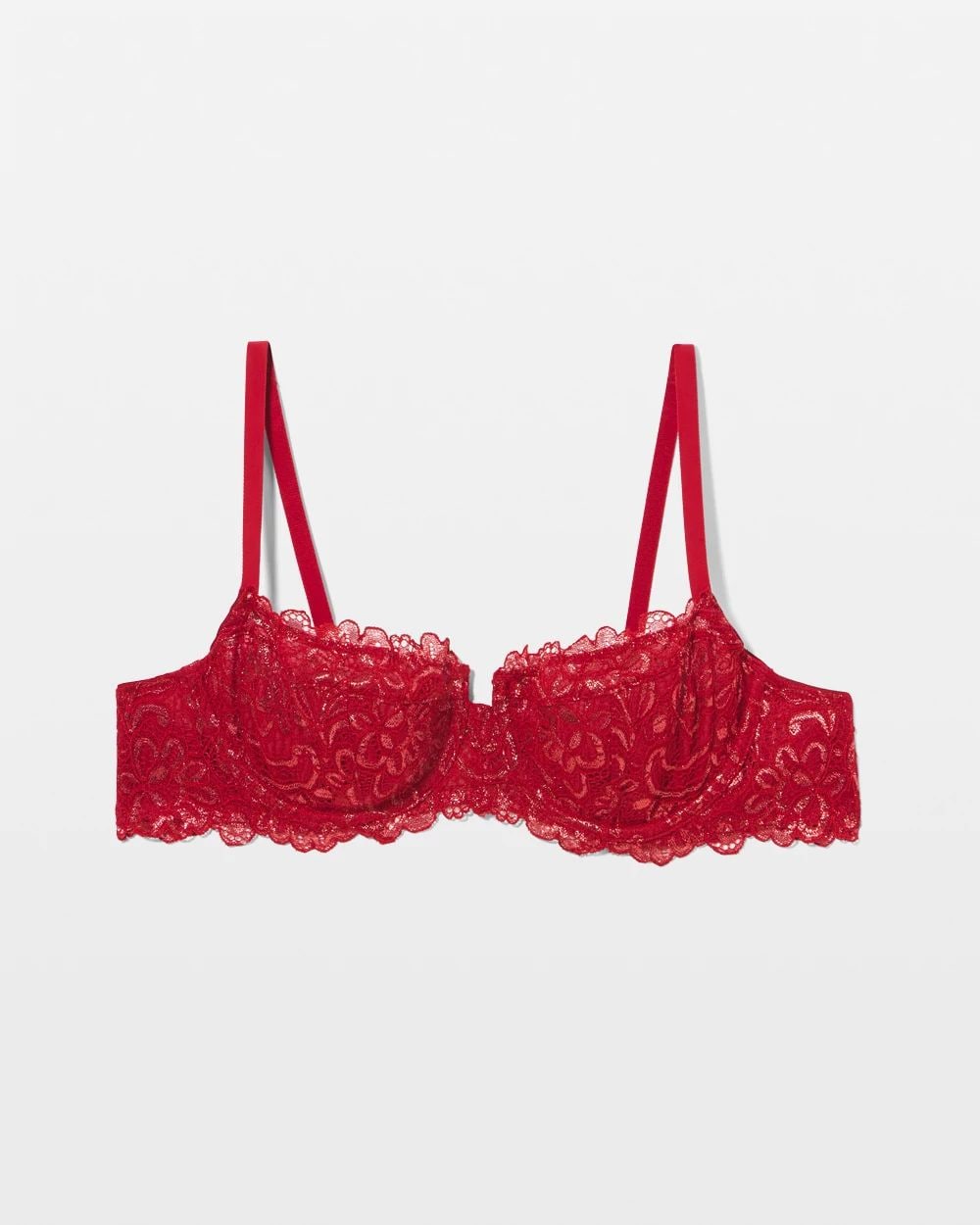 Soma Unlined Lace Balconette Bra click to view larger image.