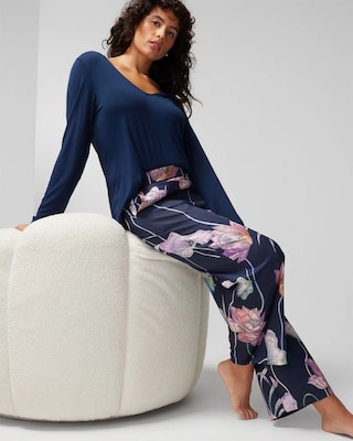 Ankle Pajama Pants