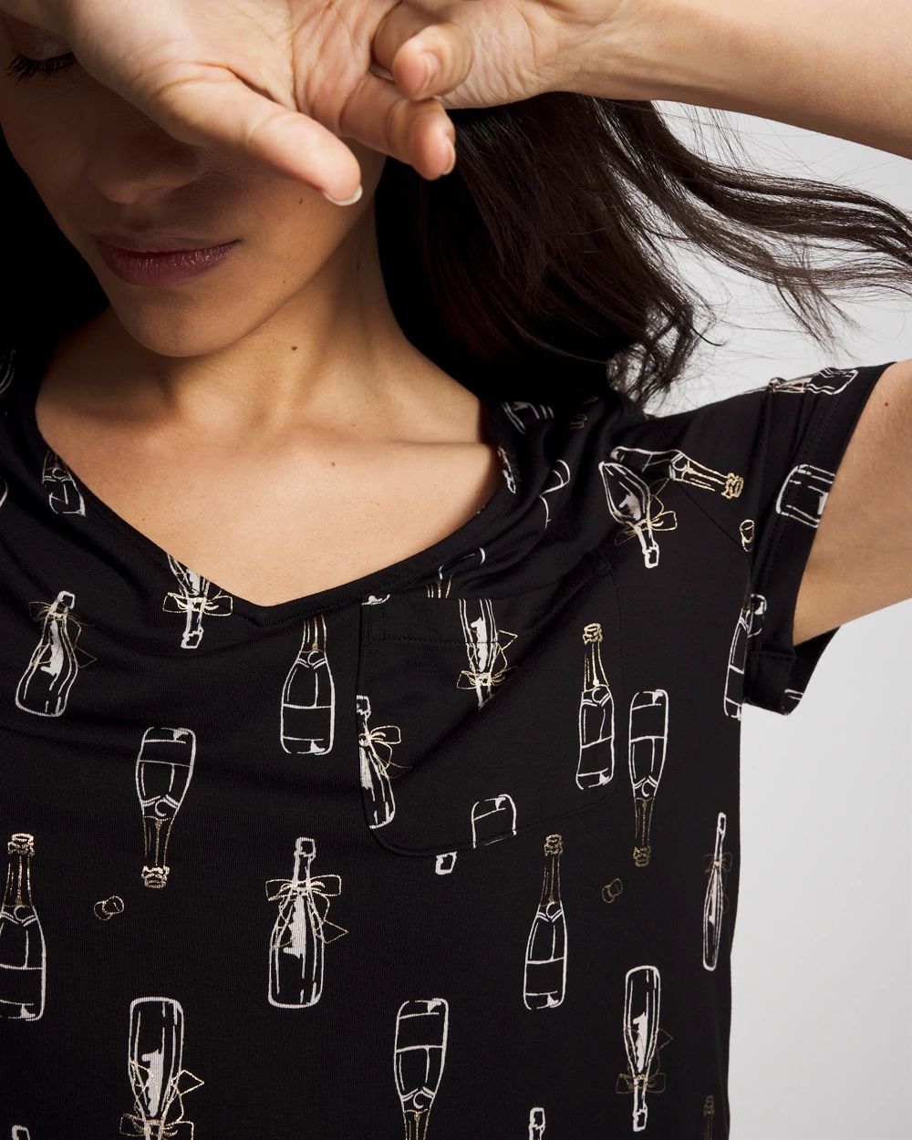 Cool Nights Short Sleeve Sleepshirt