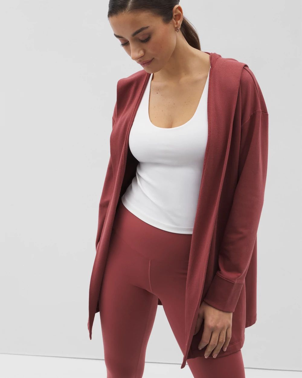 Essential Terry Hooded Wrap