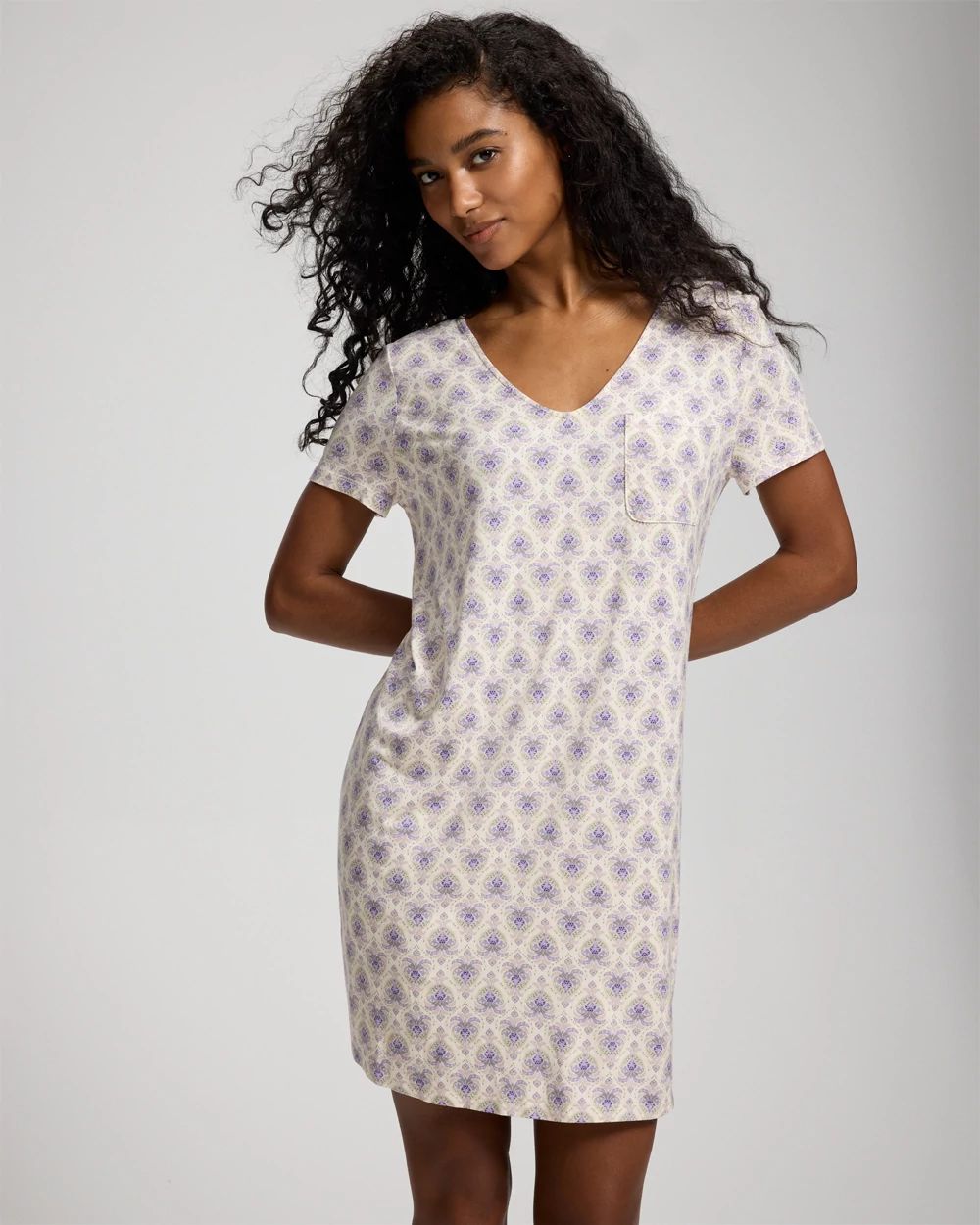 Cool Nights Short Sleeve Sleepshirt