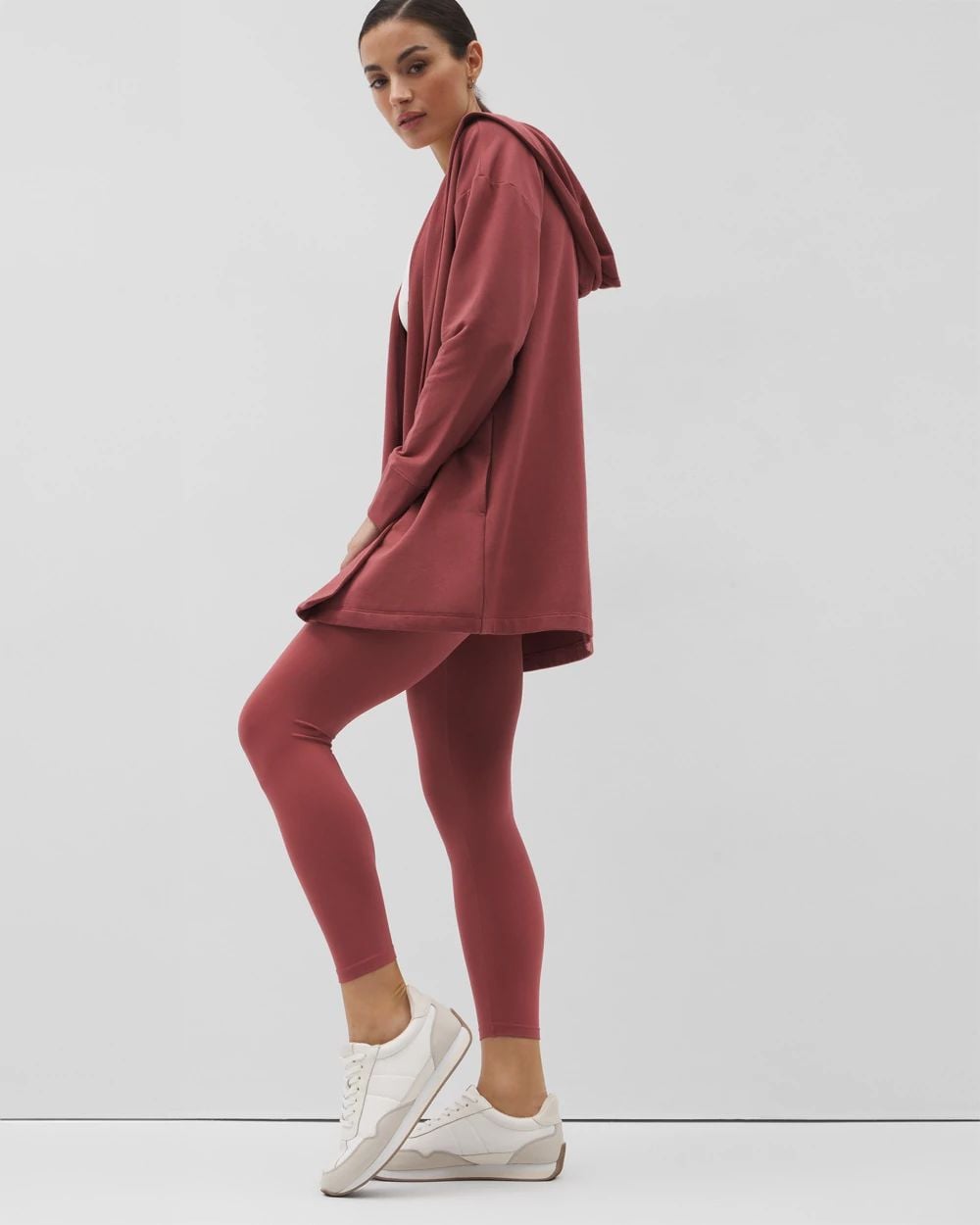 Essential Terry Hooded Wrap click to view larger image.