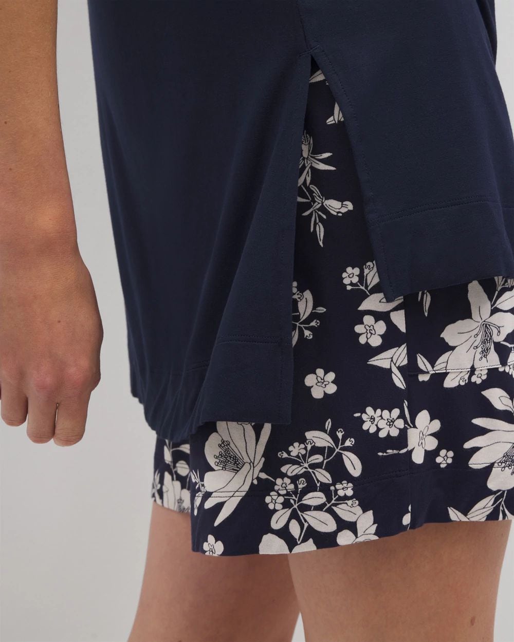 Cool Nights Short Sleeve Pajama Tunic Tee