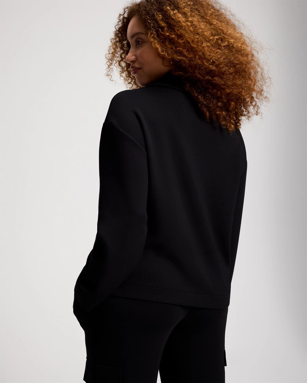 Modern Modal Funnel Neck Top