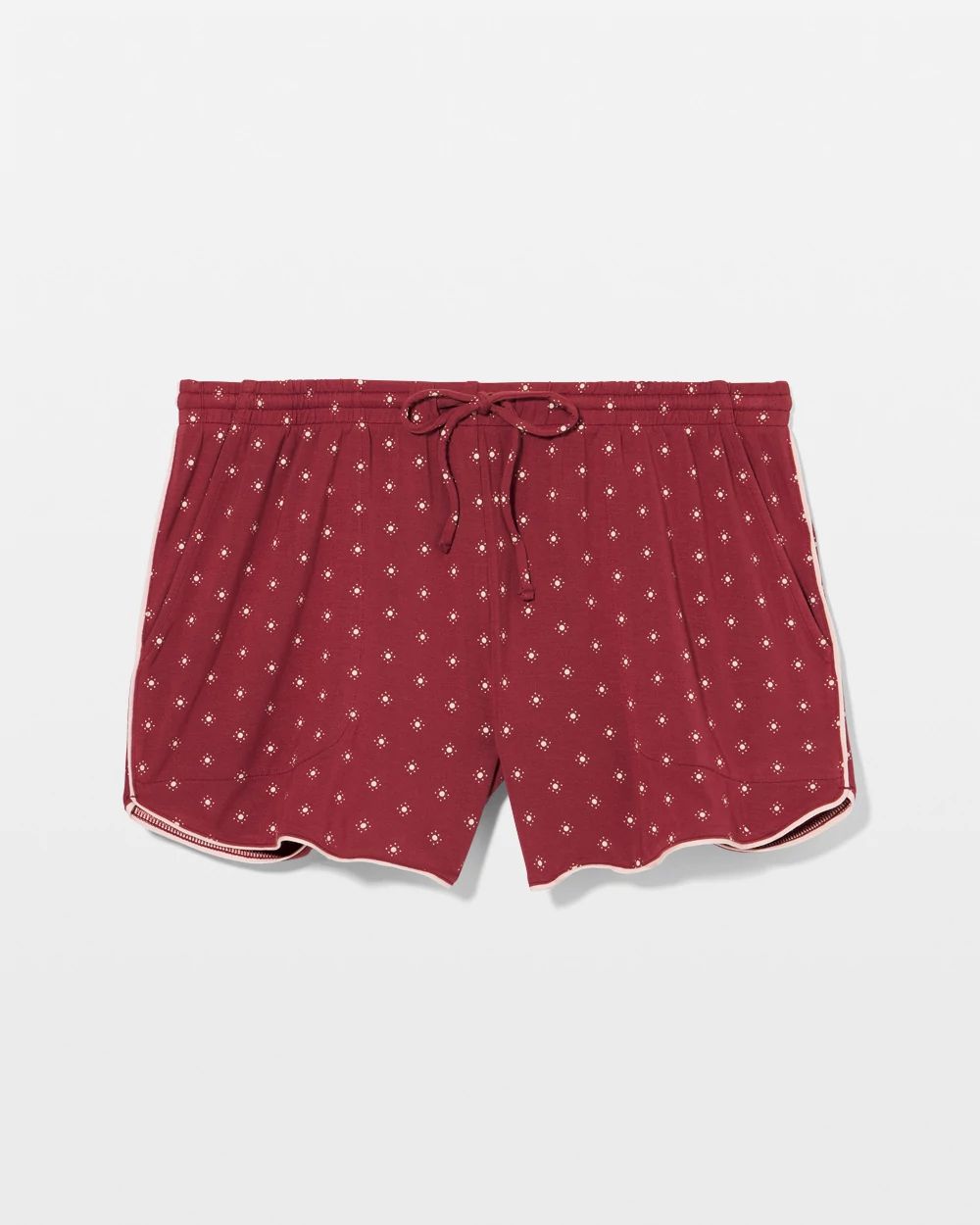 Cool Nights Printed Pajama Shorts