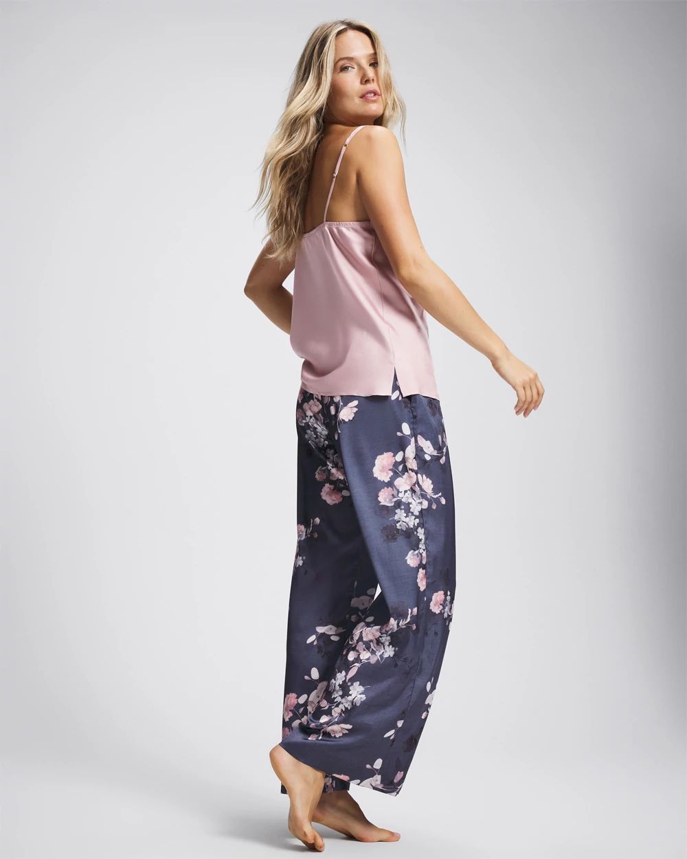 Satin Double Strap Pajama Cami