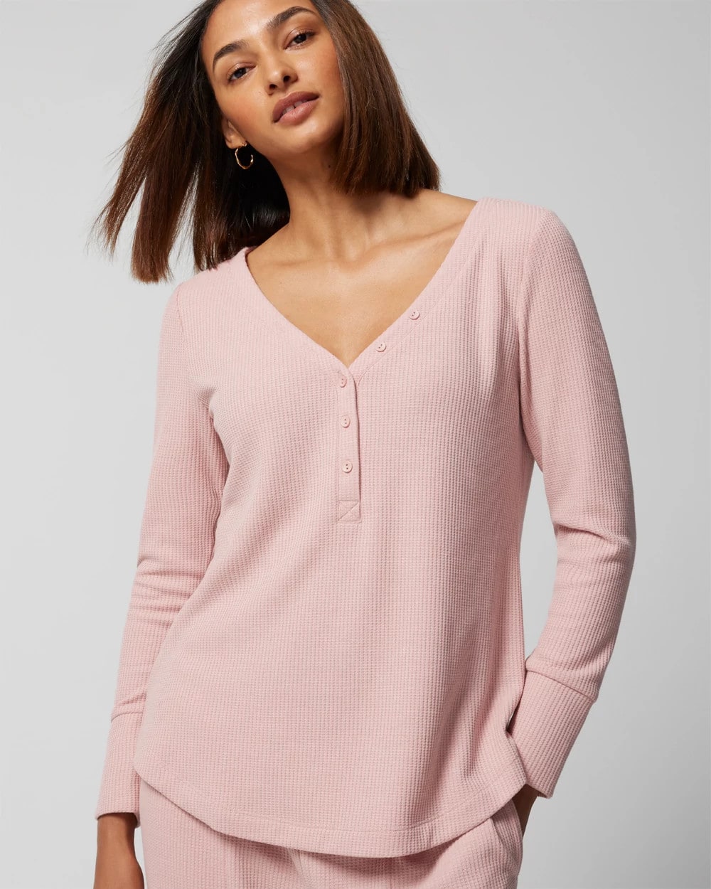 Long-Sleeve Pajama Top