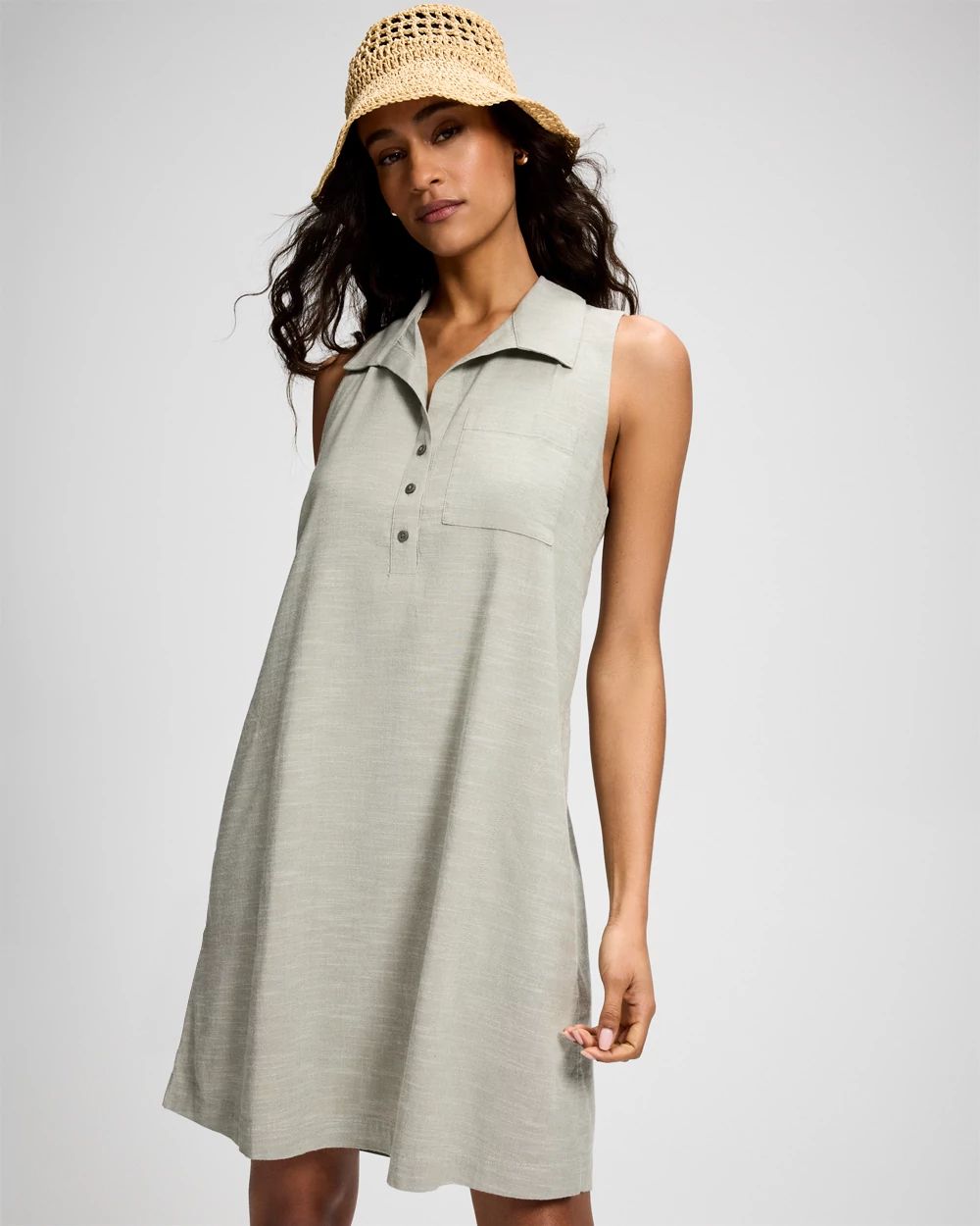 Beach Cotton Short Dress