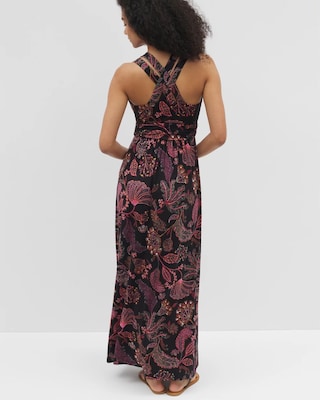 Isla Cross Back Maxi Bra Dress click to view larger image.