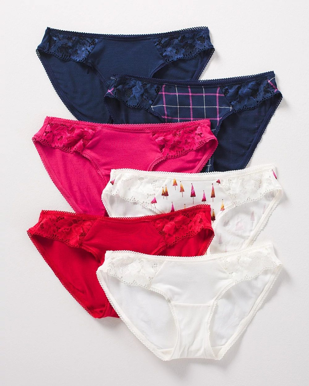 Signature Lace Bikini 6 Pack