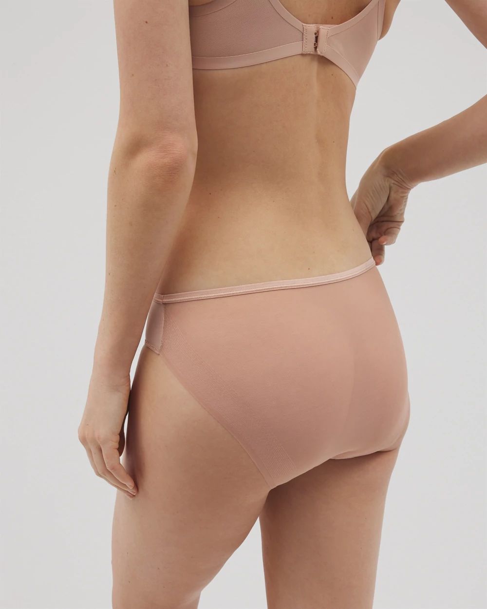 Mesh Back Bikini Panty