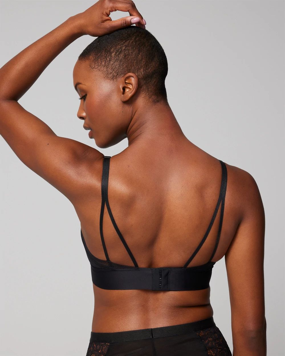 Triangle Bralette with Lace