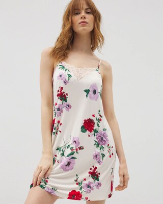 Lace Trim Chemise