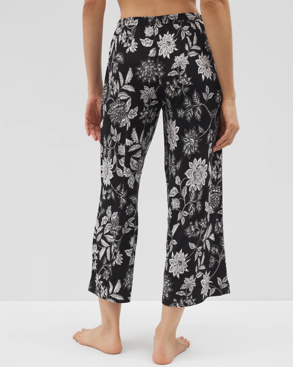 Cool Nights Cropped Pajama Pants