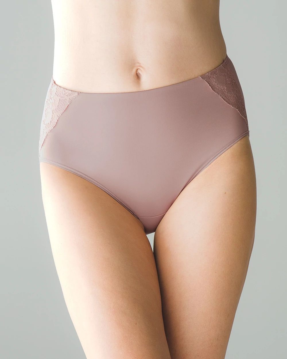 Vanishing Tummy Modern Brief Panty with Lace