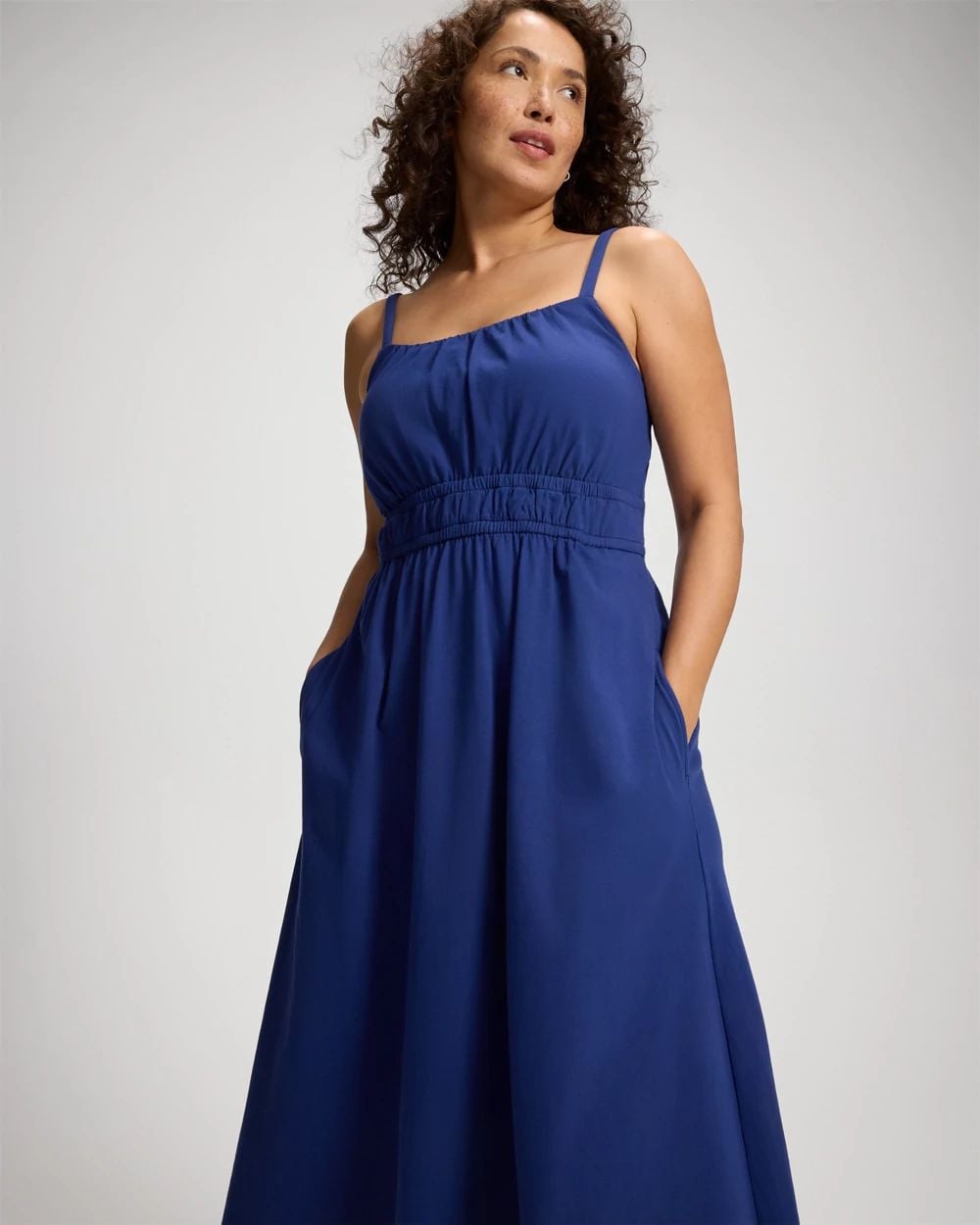 Cotton Paradiso Midi Dress click to view larger image.