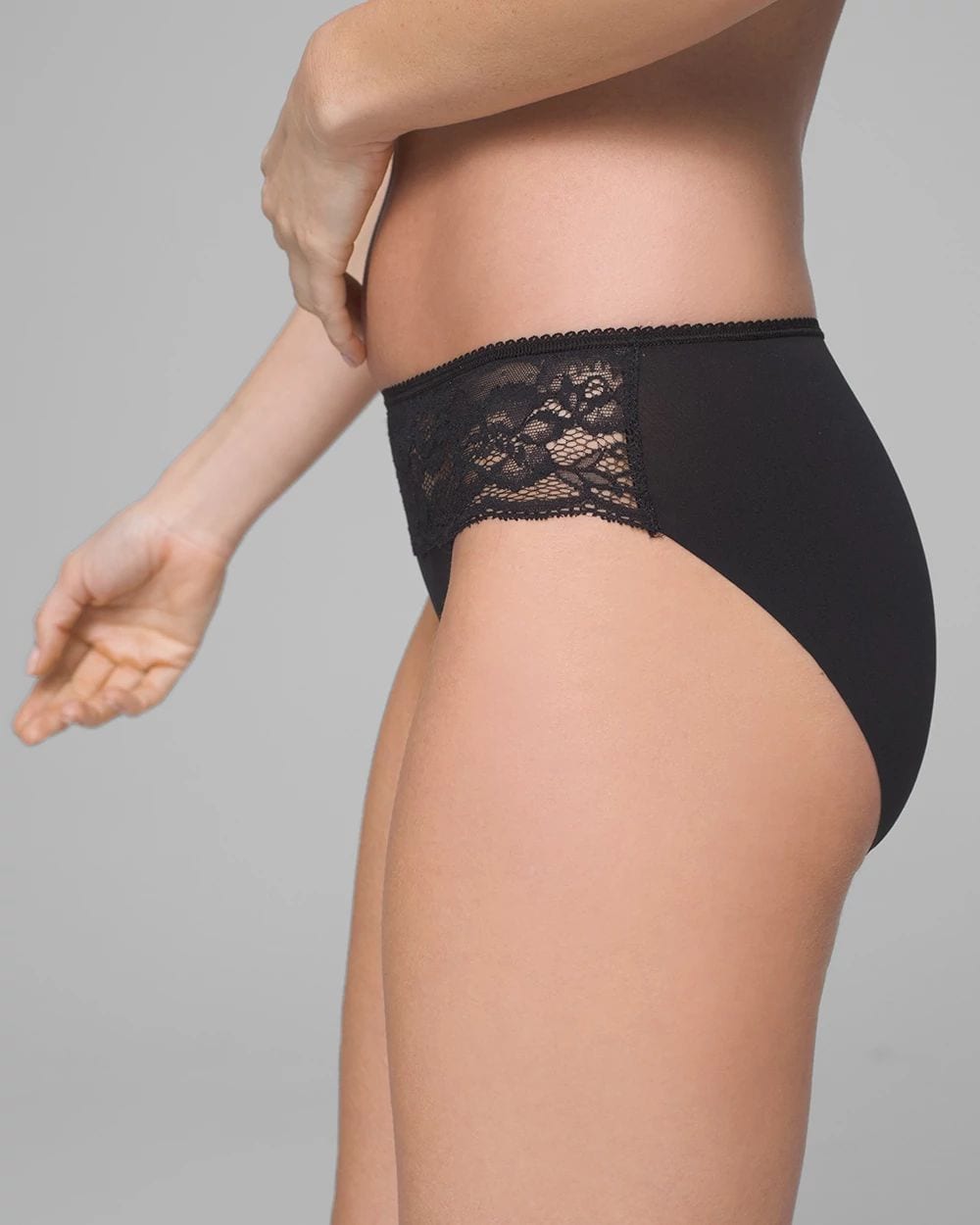 Hipster Panty with Lace click to view larger image.