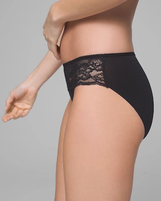 Hipster Panty with Lace click to view larger image.