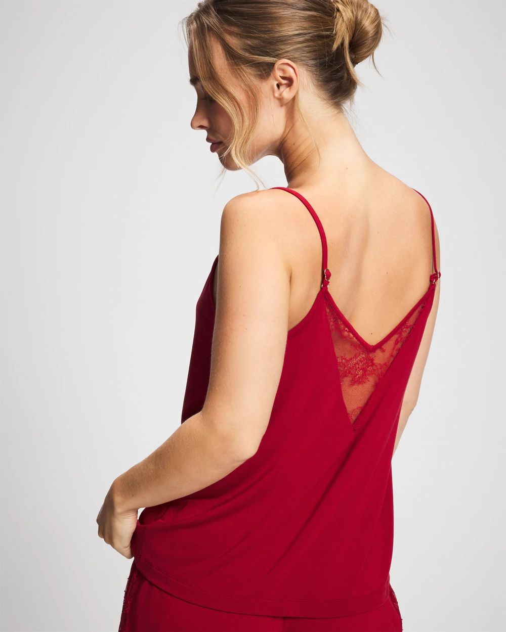 Lace Trim Cami click to view larger image.