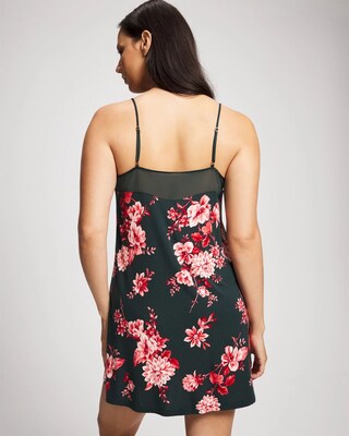 Mesh Trim Chemise click to view larger image.