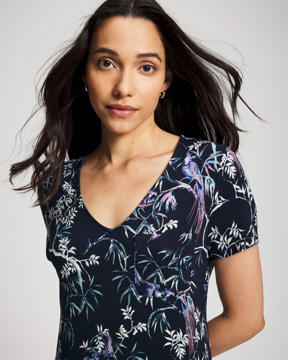 Short Sleeve Sleepshirt click to view larger image.