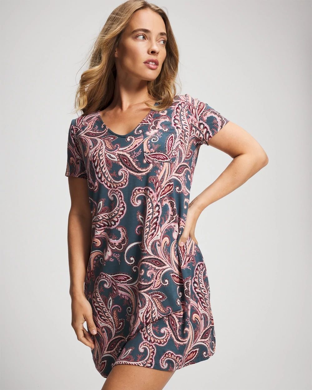Cool Nights Short Sleeve Sleepshirt