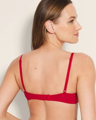 Soma Unlined Perfect Coverage Bra with Stretch Lace click to view larger image.