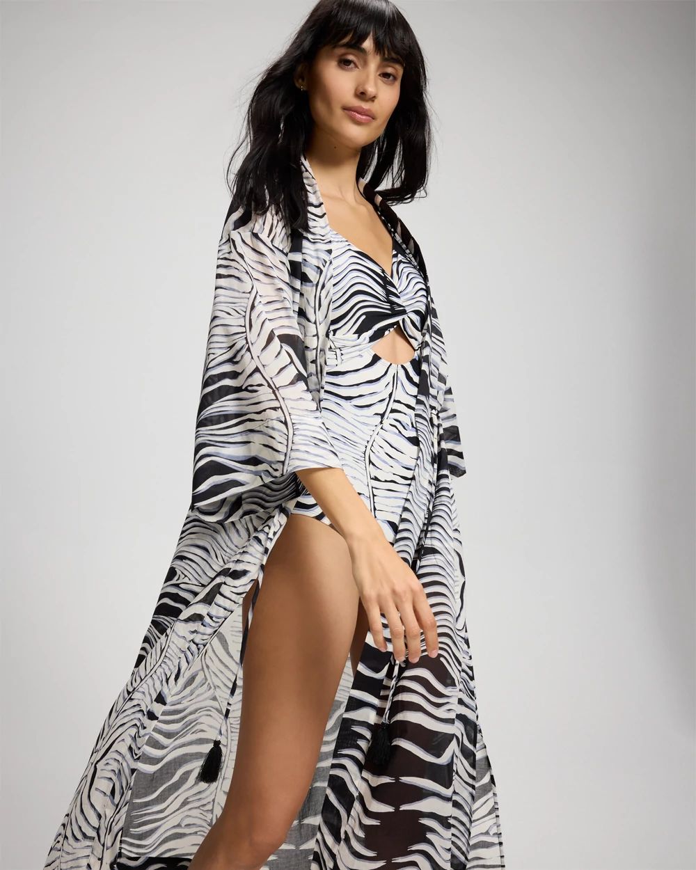 Soma Swim Cotton Voile Cover Up