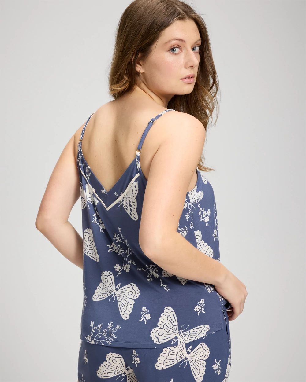 Piped Pajama Cami click to view larger image.