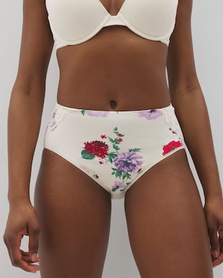Modern Brief Panty with Lace