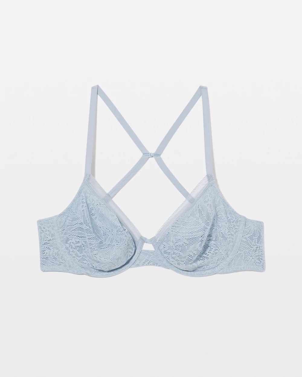Soma Unlined Perfect Coverage Bra with Stretch Lace