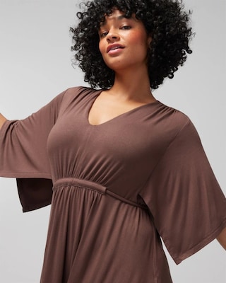 Caftan Midi Bra Dress click to view larger image.