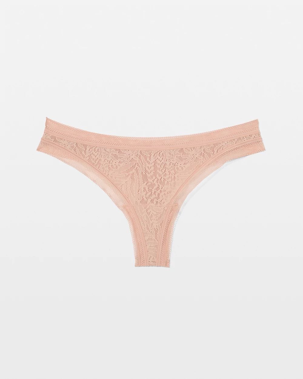 Soma Thong Panty with Stretch Lace click to view larger image.