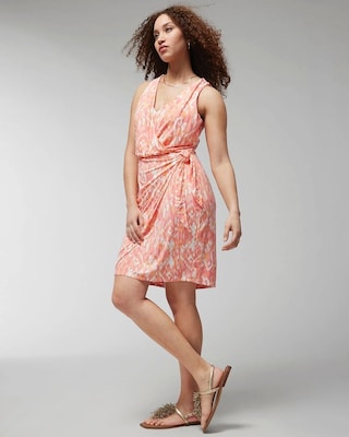 Surplice Wrap Bra Dress click to view larger image.