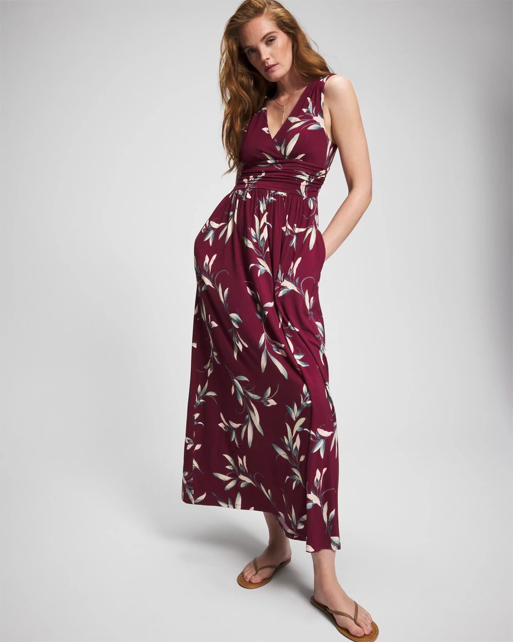 Soft Jersey Goddess Maxi Bra Dress