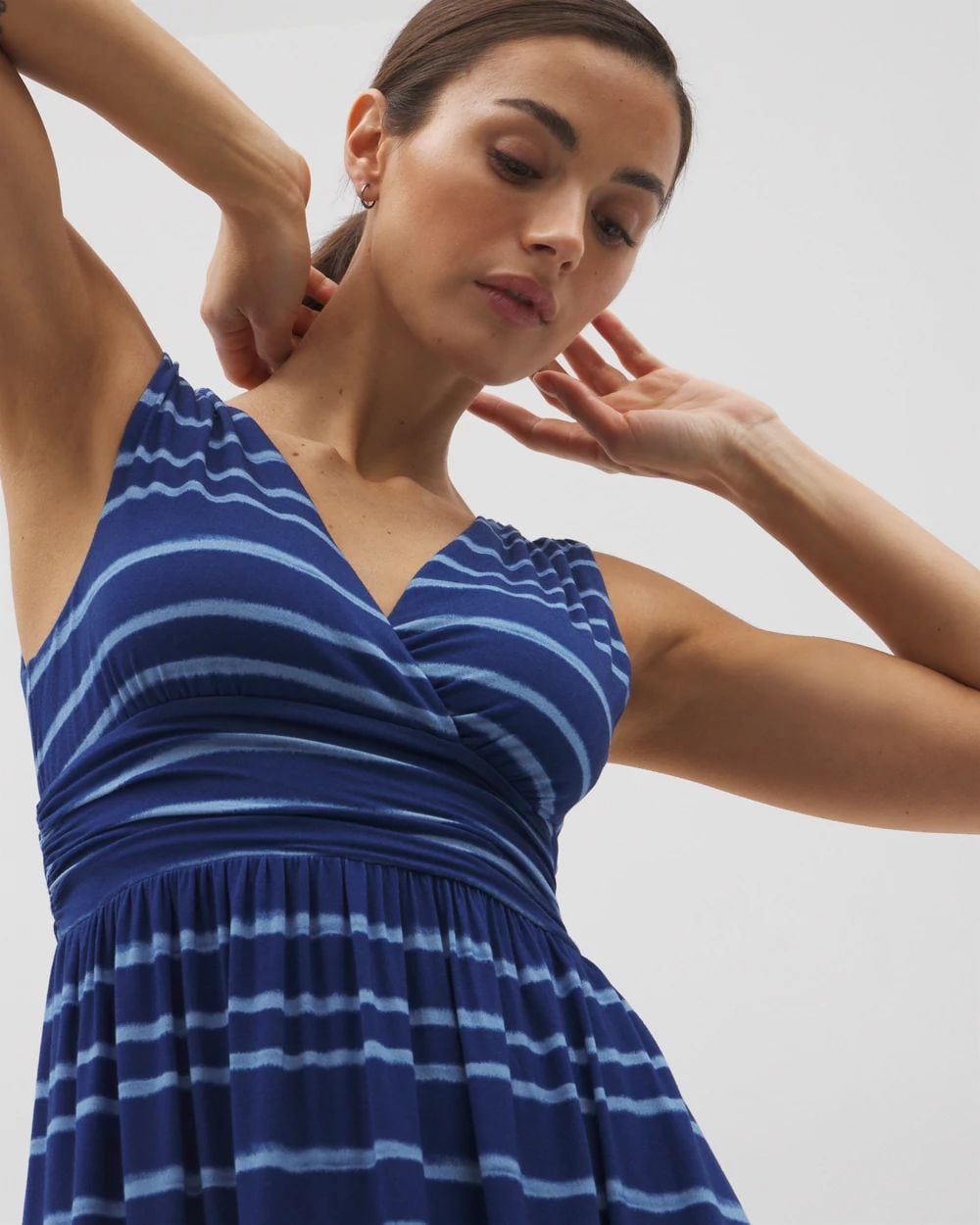 Soft Jersey Goddess Midi Bra Dress