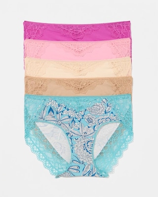Lace Hipster 5 Pack