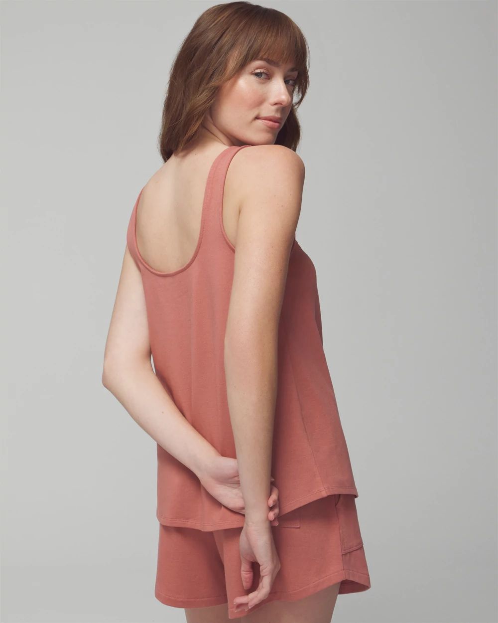 Henley Pajama Tank click to view larger image.