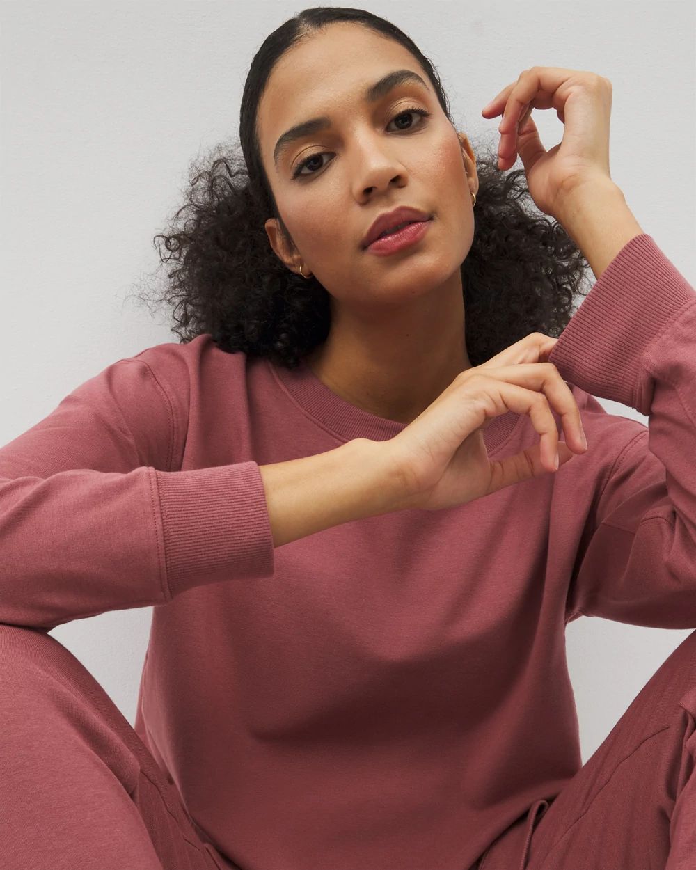 Essential Terry Crewneck Sweatshirt