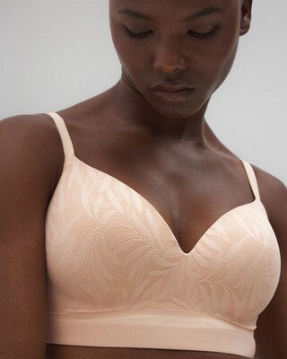 Wireless Bra with Lace click to view larger image.