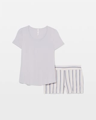 Short Sleeve and Short Pajama Set click to view larger image.
