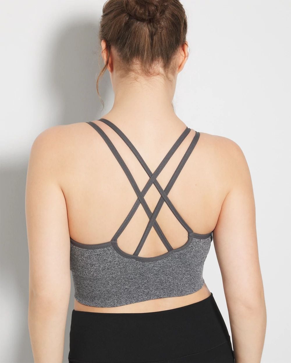 Longline Bra with Strappy Back click to view larger image.