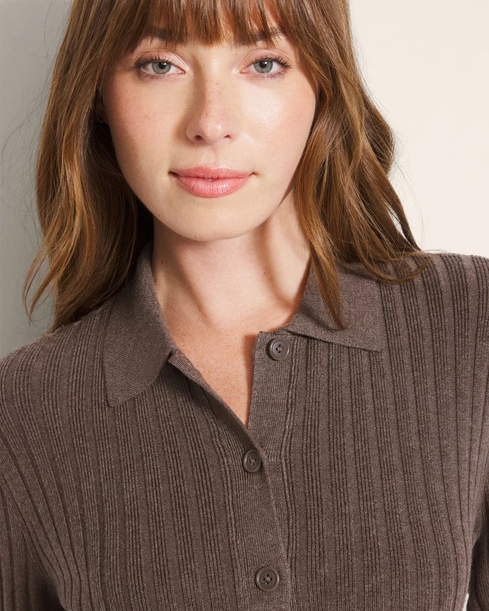 Button-Up Sweater