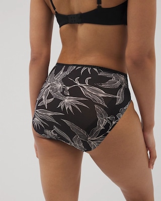 High-Leg Panty with Lace click to view larger image.