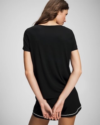Short Sleeve Pajama Tee click to view larger image.