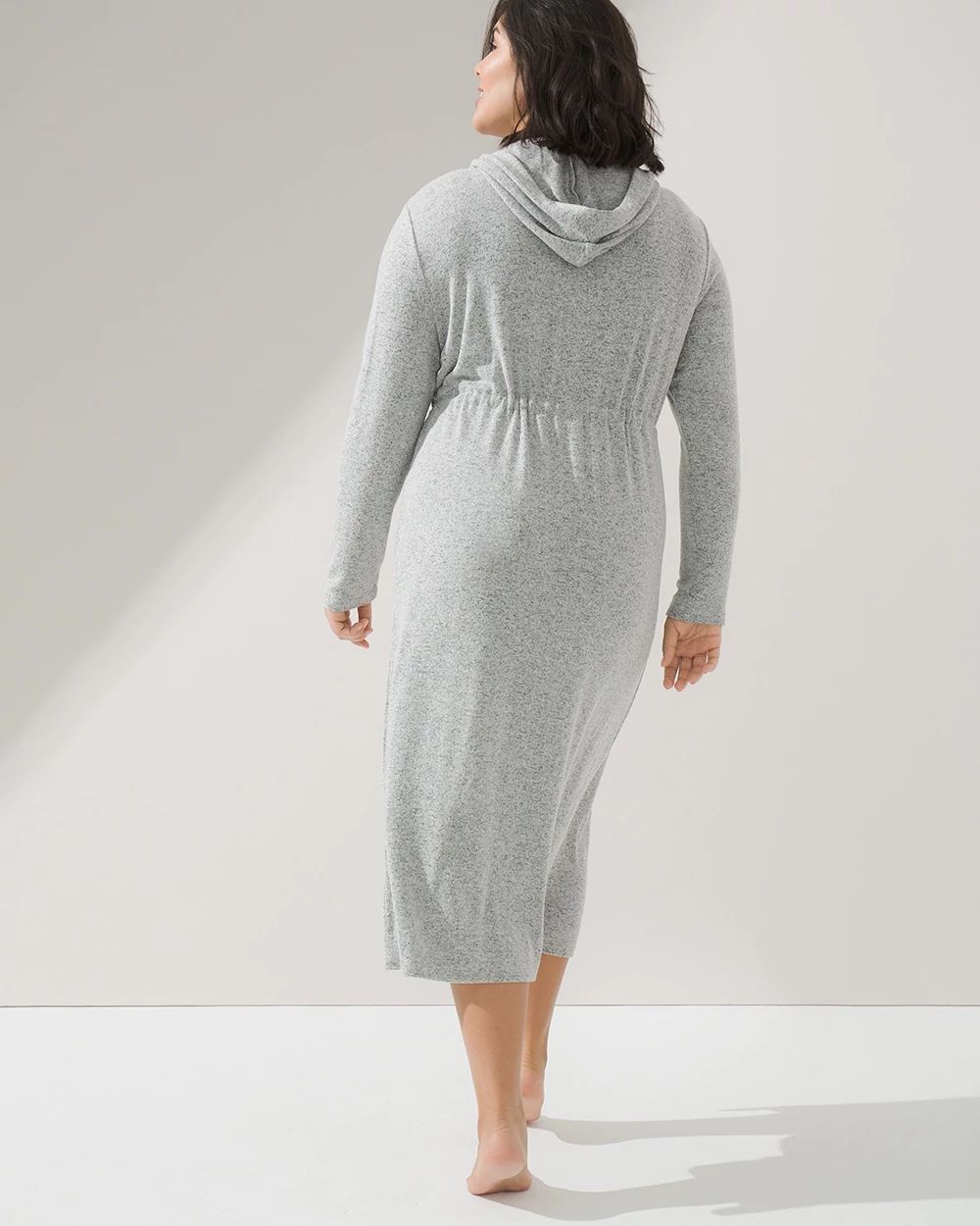 Long Zip-Front Robe