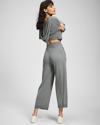 Cotton Sweater Crop Pant click to view larger image.