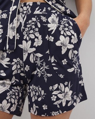 Long Pajama Shorts click to view larger image.