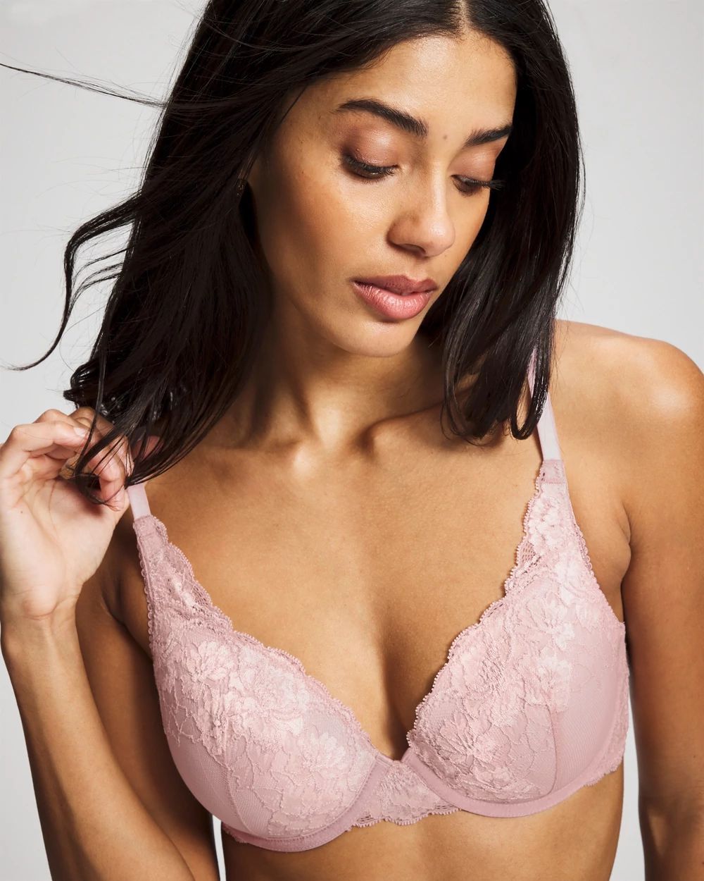 Romantic Lace Lightly Lined Demi Bra