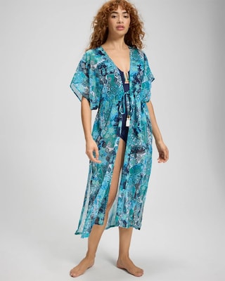 Gold Standard Long Swim Cover Up Dress
